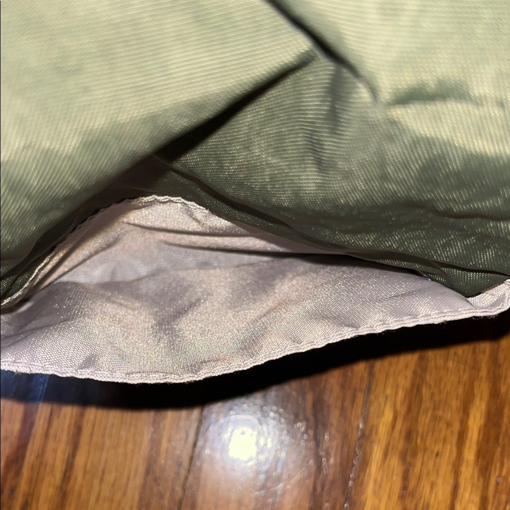 Kipling Olive Green Adjustable Crossbody Organizer Bag - Picture 8 of 15